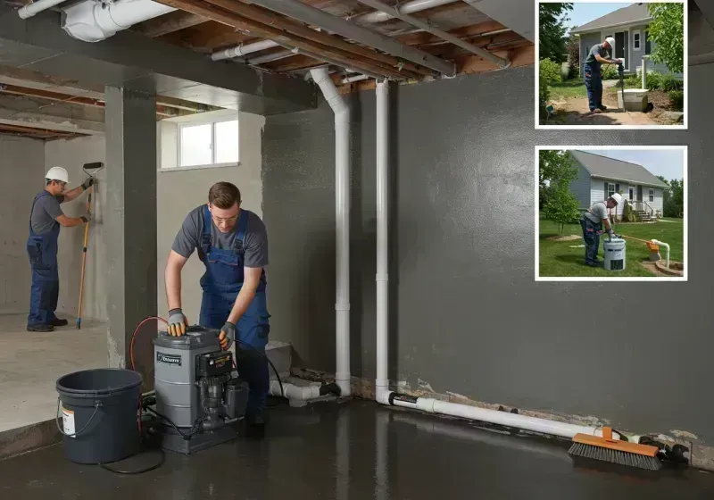 Basement Waterproofing and Flood Prevention process in Milan, IL